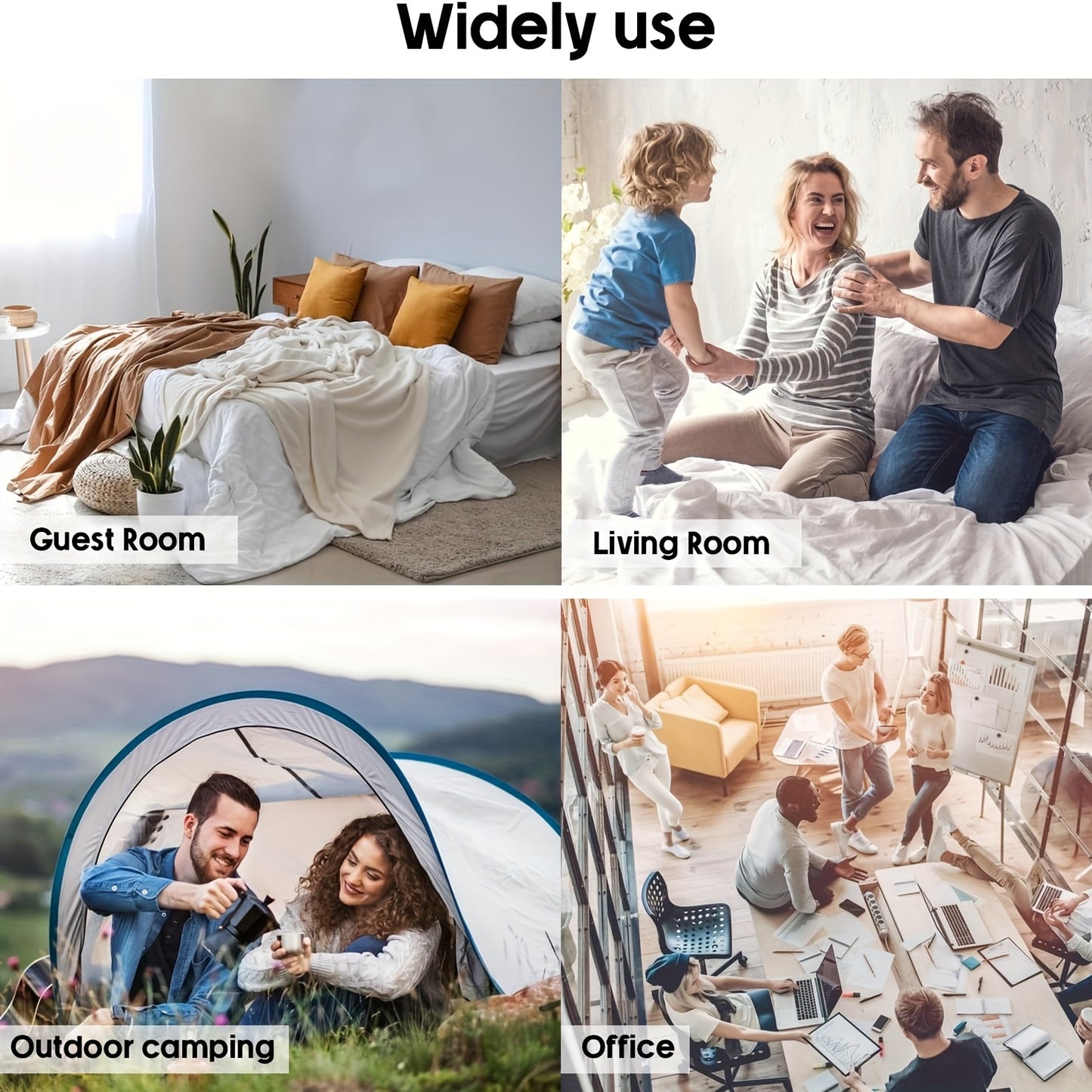 Queen Twin Air Mattress With Electric Built In Pump Luxury Double High Inflatable Mattress For Camping Home And Guests 18 Inch Blow Up Airbed Fast Inflation And Deflation 750 Pound Maximum Capacity