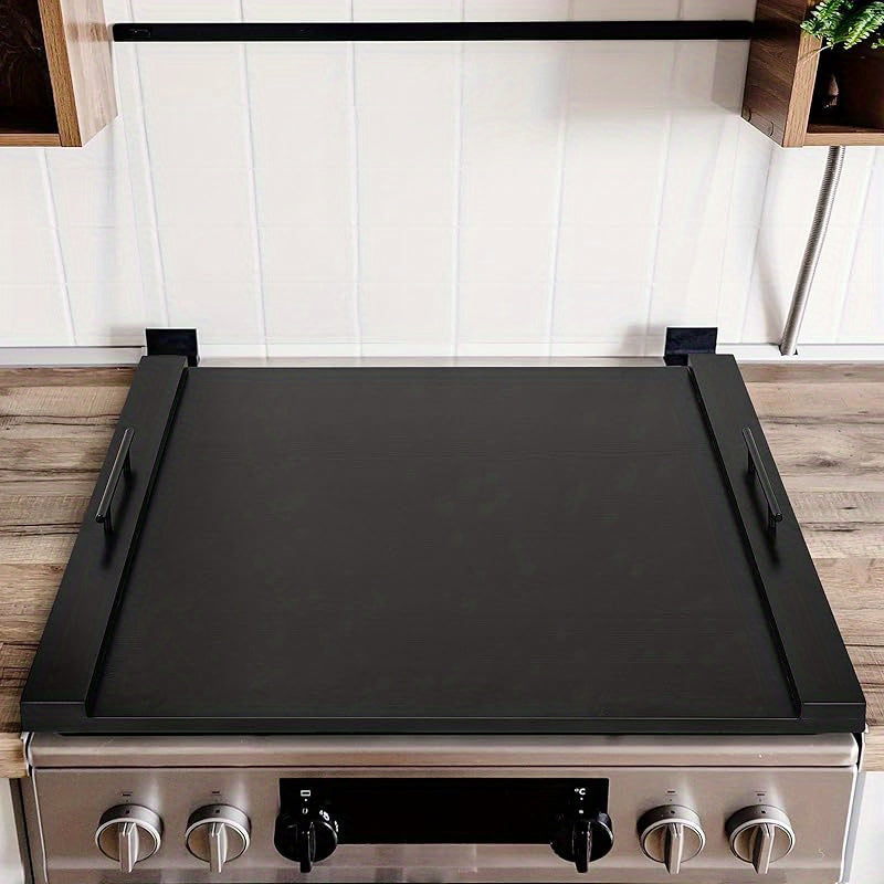 All In One Kitchen Tool Stove Cover Cutting Board Sink Cover Serving Tray Wood Stovetop Protector
