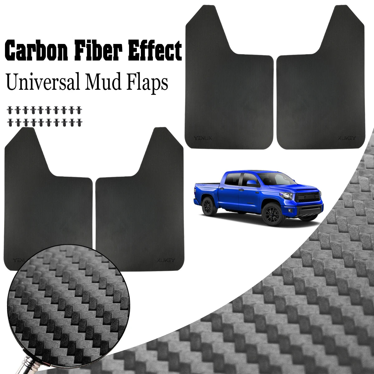 Universal Mud Flaps For most cars light trucks and SUV's