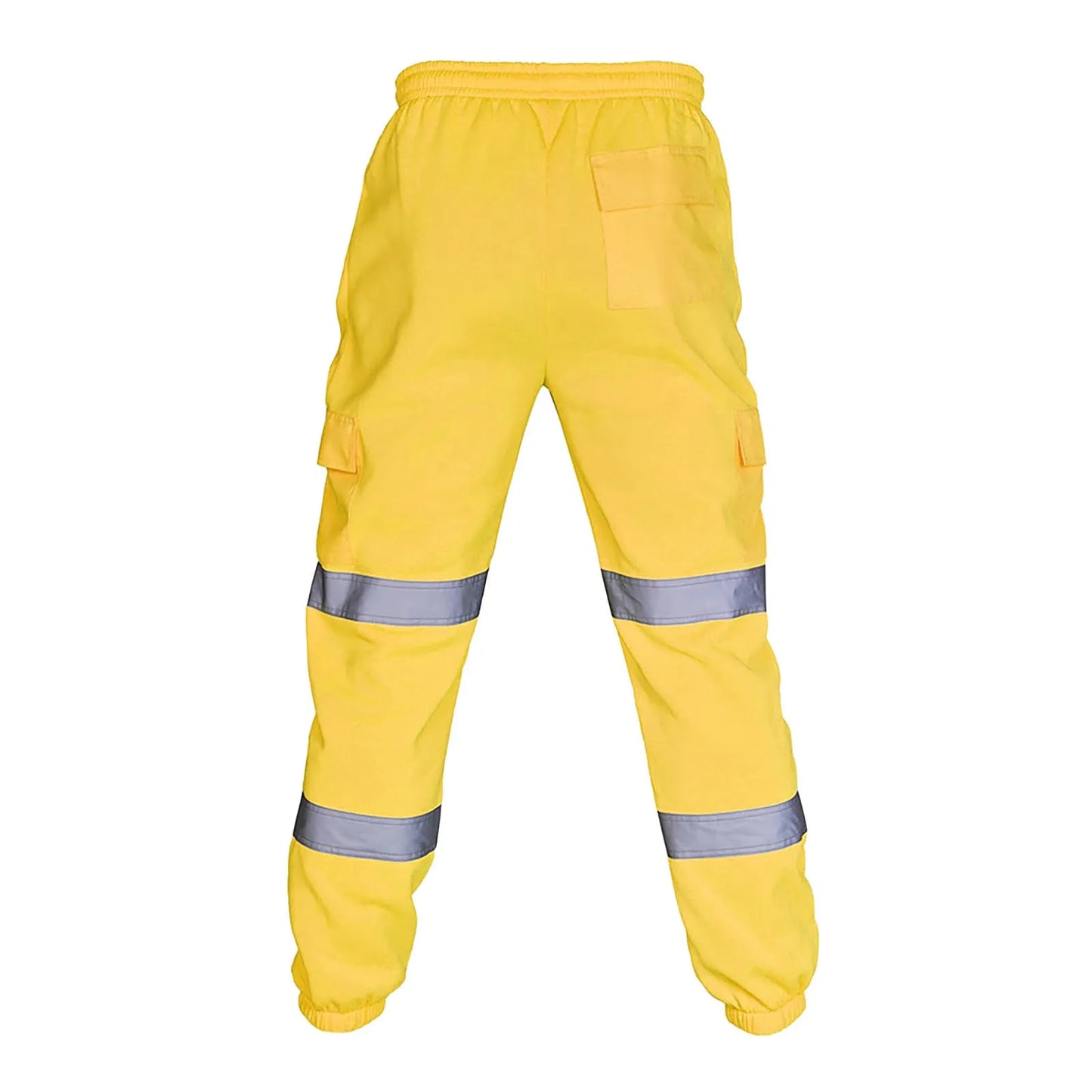 Reflective Stripes Strips Pants Men Work Trousers Hi Vis