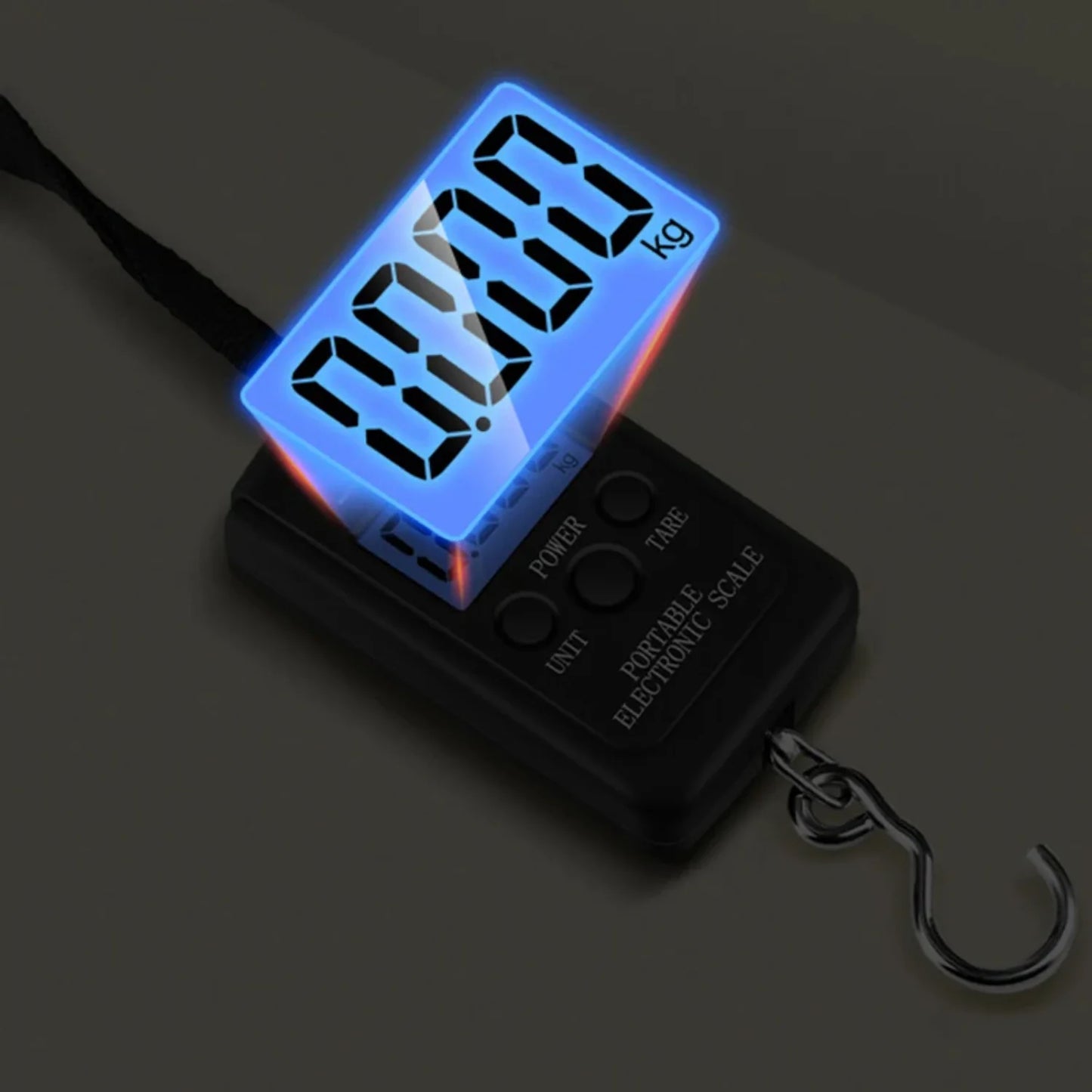 Portable 40Kg 10g Digital Hanging Scale Electronic Fishing Travel Pocket Scale Luggage Weight Tool