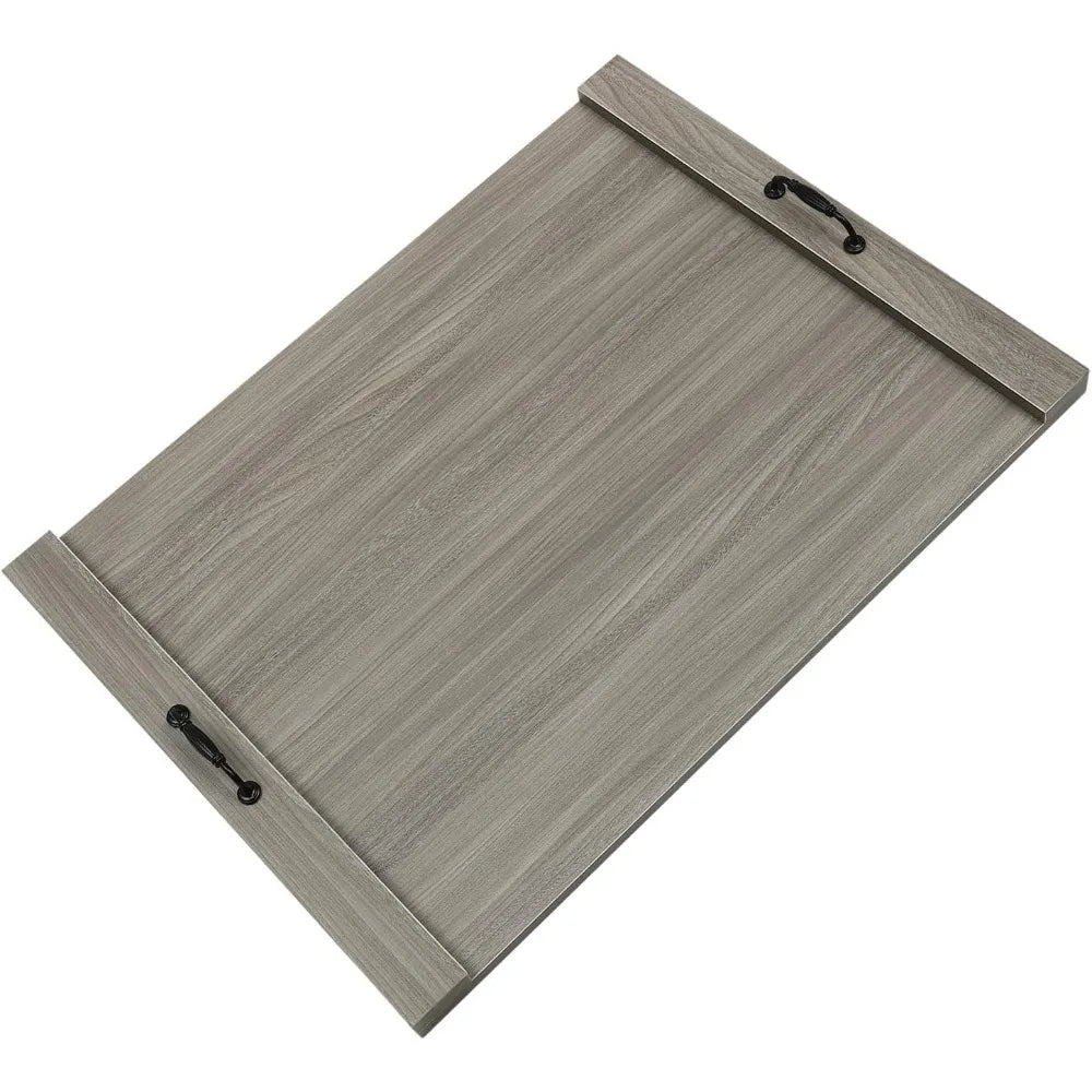 Stove Top Cover Counter Space Top Cover Decorative Tray for Kitchen Extra Thick Laminated Solid Wood Handmade Cookware Workbench