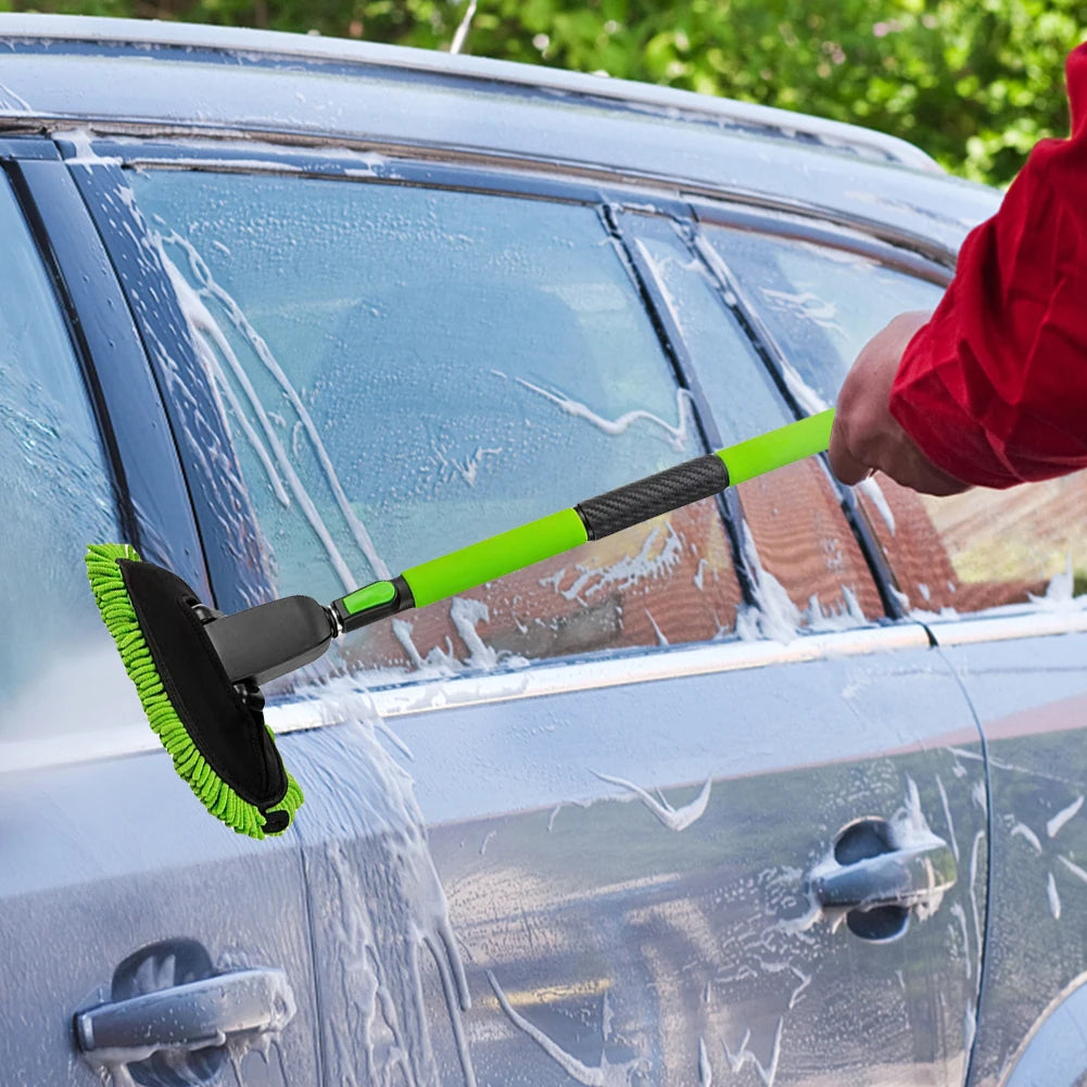 Car Washing Mop Long Handle Replacement Head