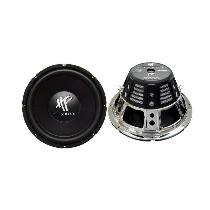 HIFONICS HFX12D4 12" 1600W Car Audio DVC Subwoofers Power Bass Subwoofers (2)