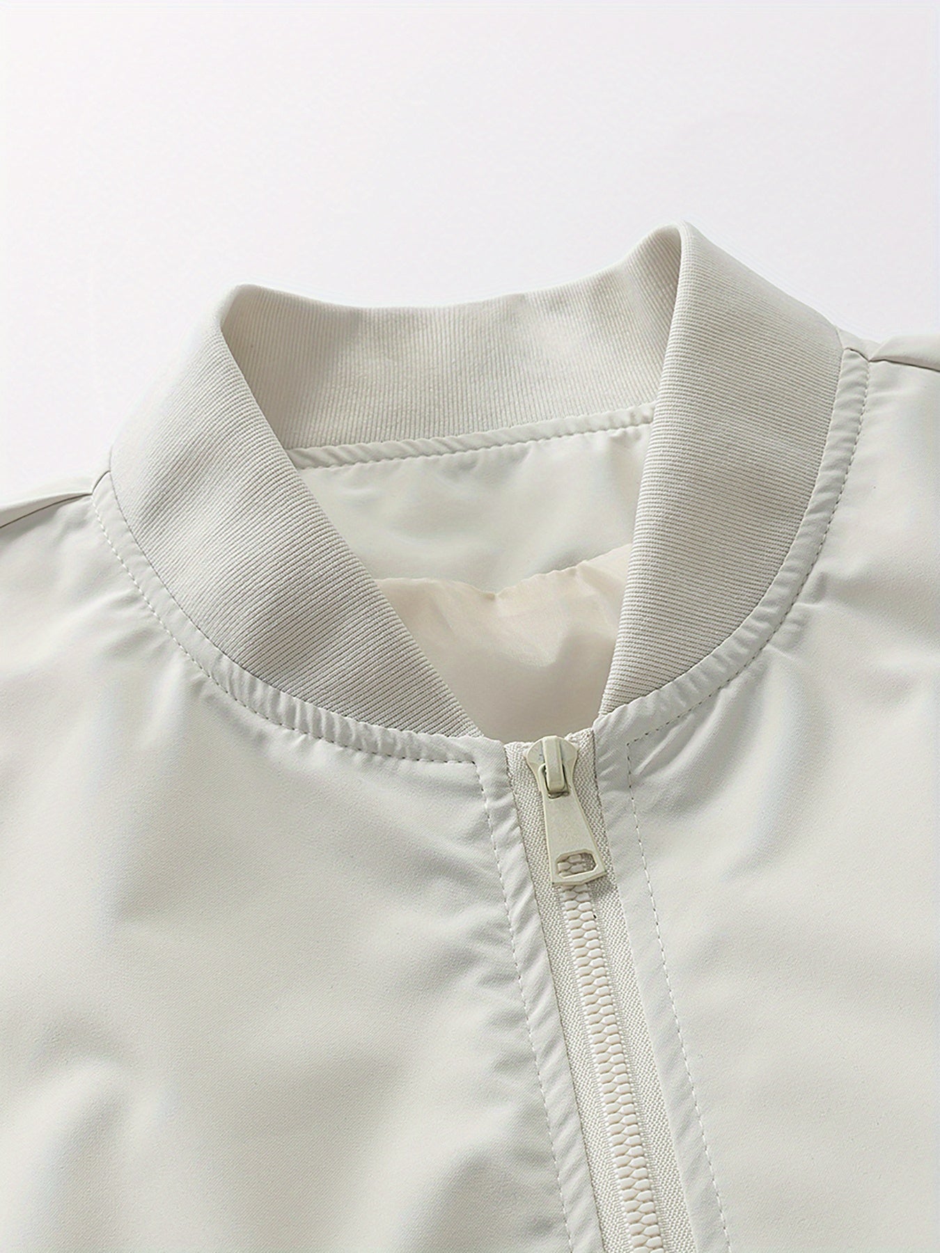 3pcs Set of Men'S Jackets, New Spring and Autumn Thin Collar Jacket for Youth, Versatile Outerwear for Young People in Early Spring