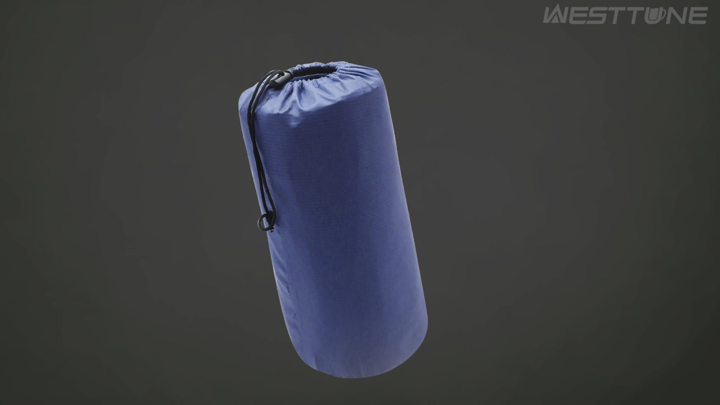 Double Sleeping Pad - Self Inflating 4 Inch Extra Thick Mat