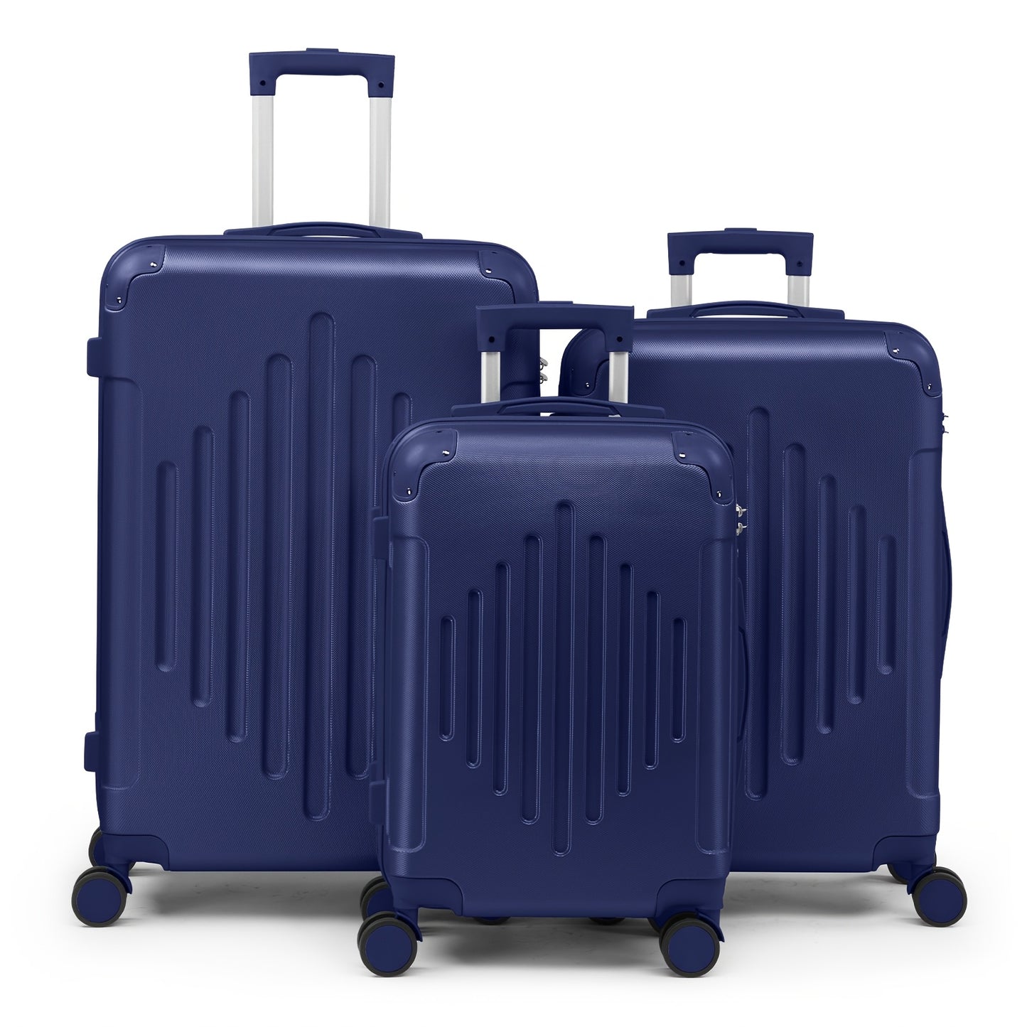 [Durable Hard Shell] 3pcs Luggage | 20/24/28-Inch | Durable Hard Shell | 360 Spinner Wheels, TSA Lock, Multifunctional | Travel Suitcase | Lightweight