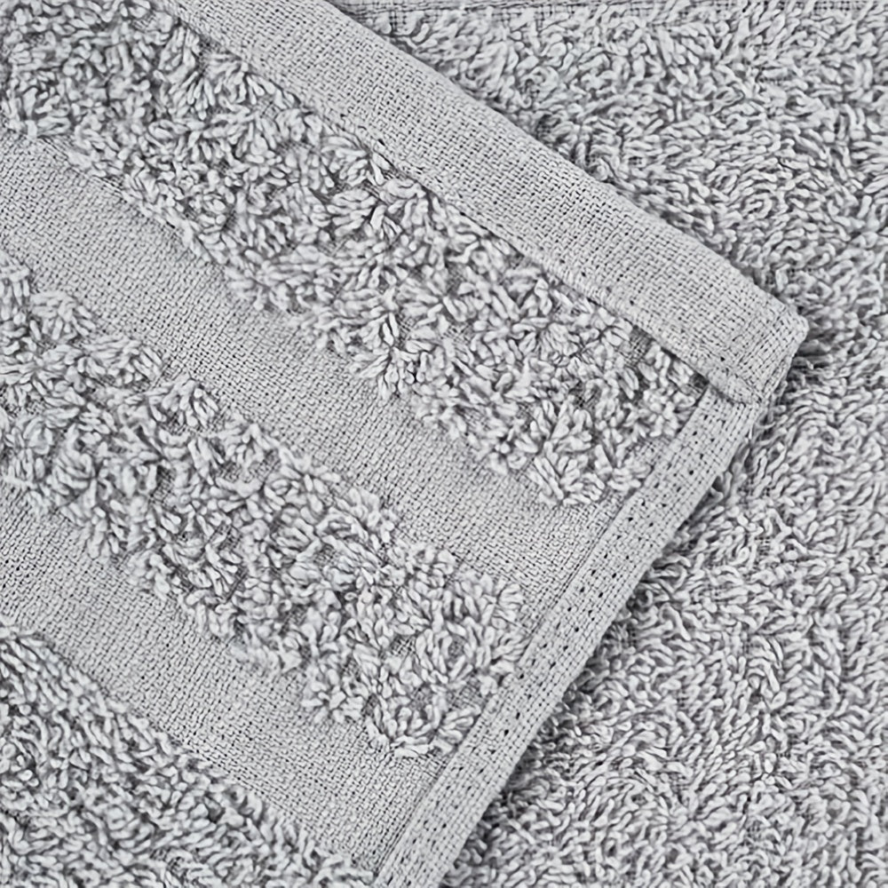 [20pcs Cotton Towel Set] 20pcs Absorbent & Soft Cotton Bath Towel Set | 8pcs Bath Towels, 4pcs Hand Towels, 8pcs Washcloths | Solid Color, Quick-drying, Bathroom Supplies