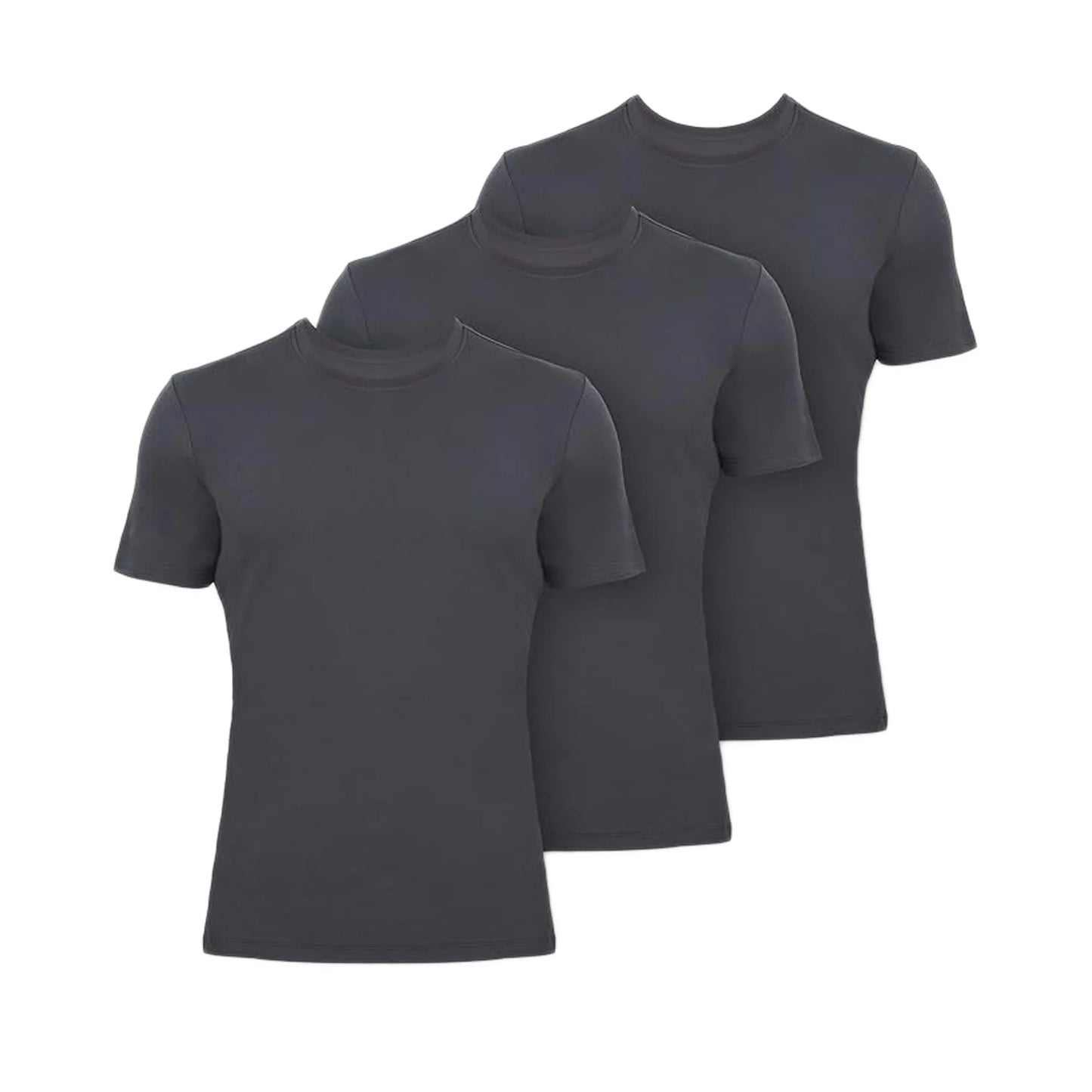 T-Shirts for Men Rayon Made from Bamboo Crewneck Undershirt Tees