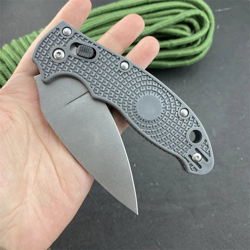 C101 Lock Knife Nylon Fiberglass Handle EDC Multitool Camping Folding Knife Survival Hiking Fishing Utility Tool