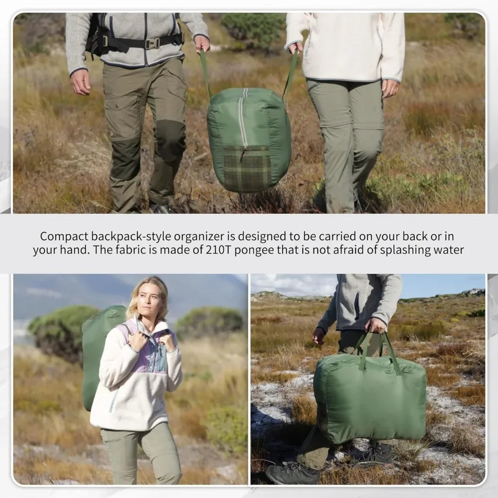 0 Degree Flannel Double Sleeping Bag for Couples and Families Ideal for Camping and Hiking in All Seasons