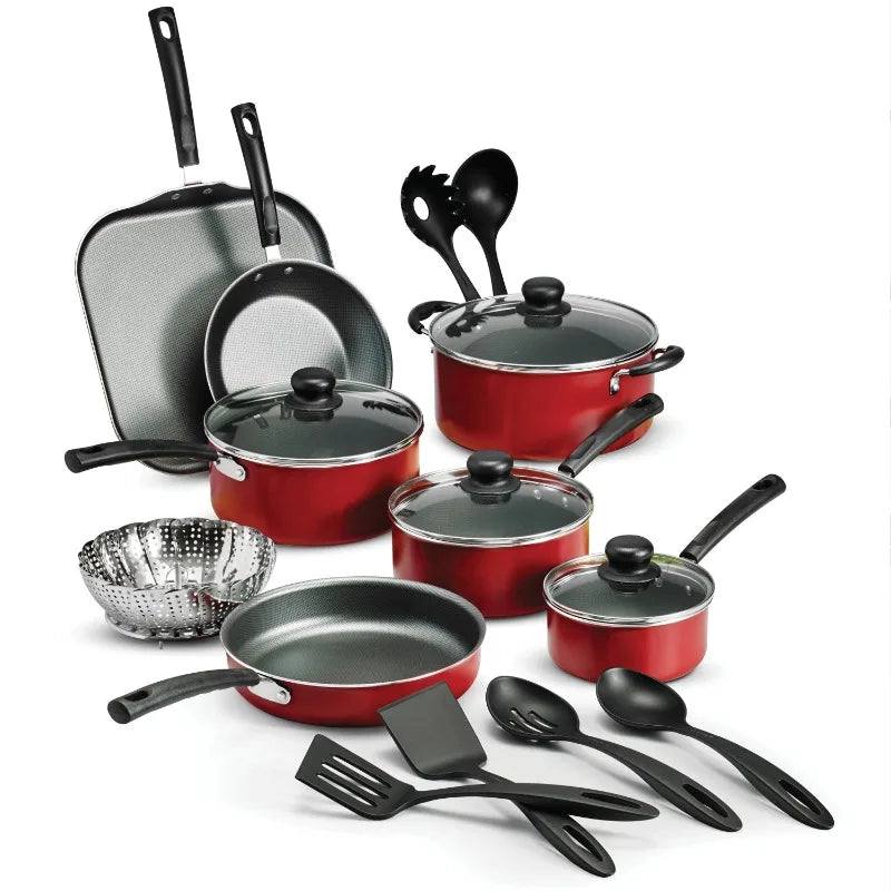 Tramontina PrimaWare 18 Piece Nonstick Cookware Set