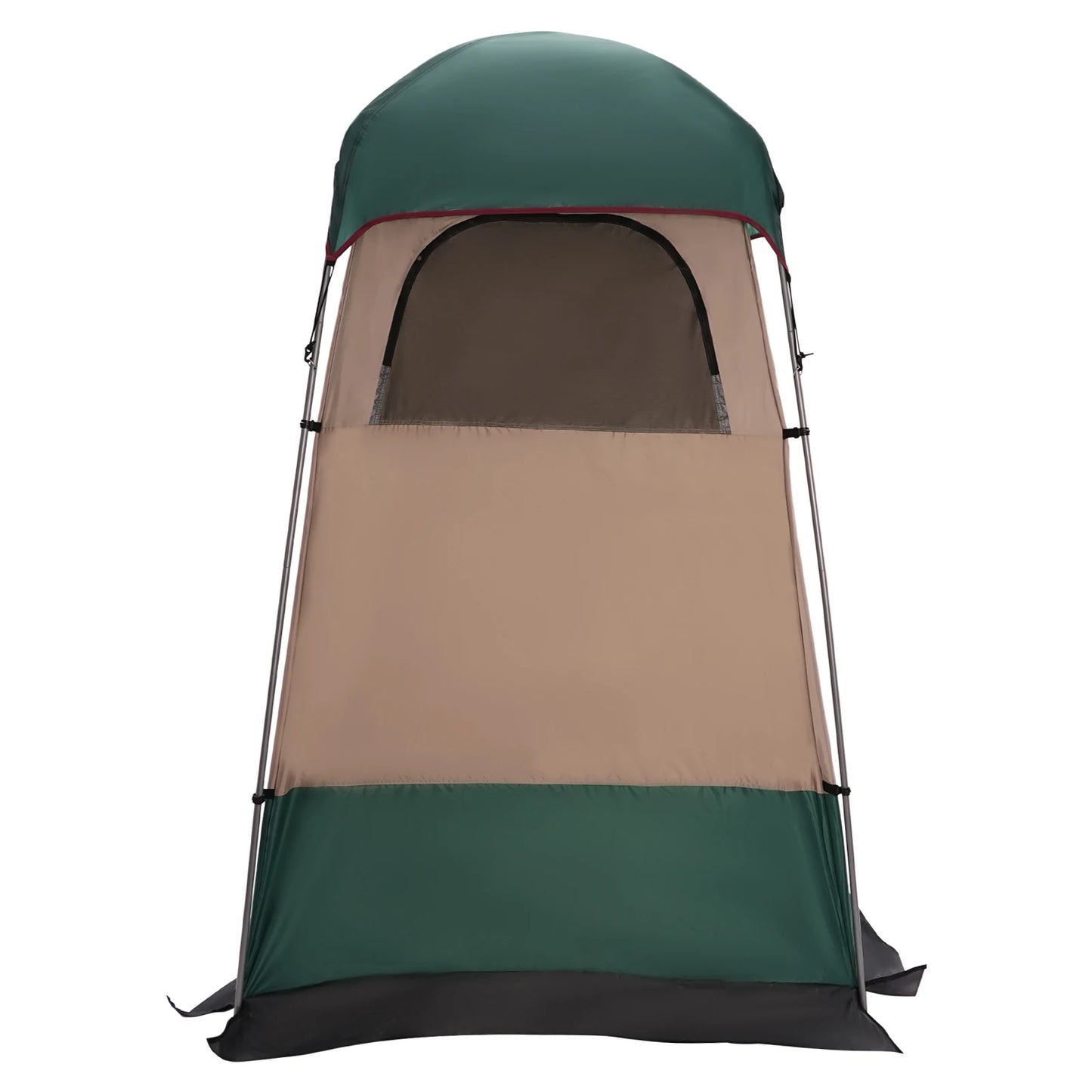 Portable Privacy Shower Tent Outdoor Changing Room Shelter for Camping Hiking Beach Toilet Green
