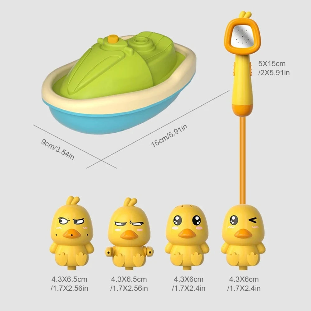 Duck Bath Toys for Toddlers Bathtub Water Spray
