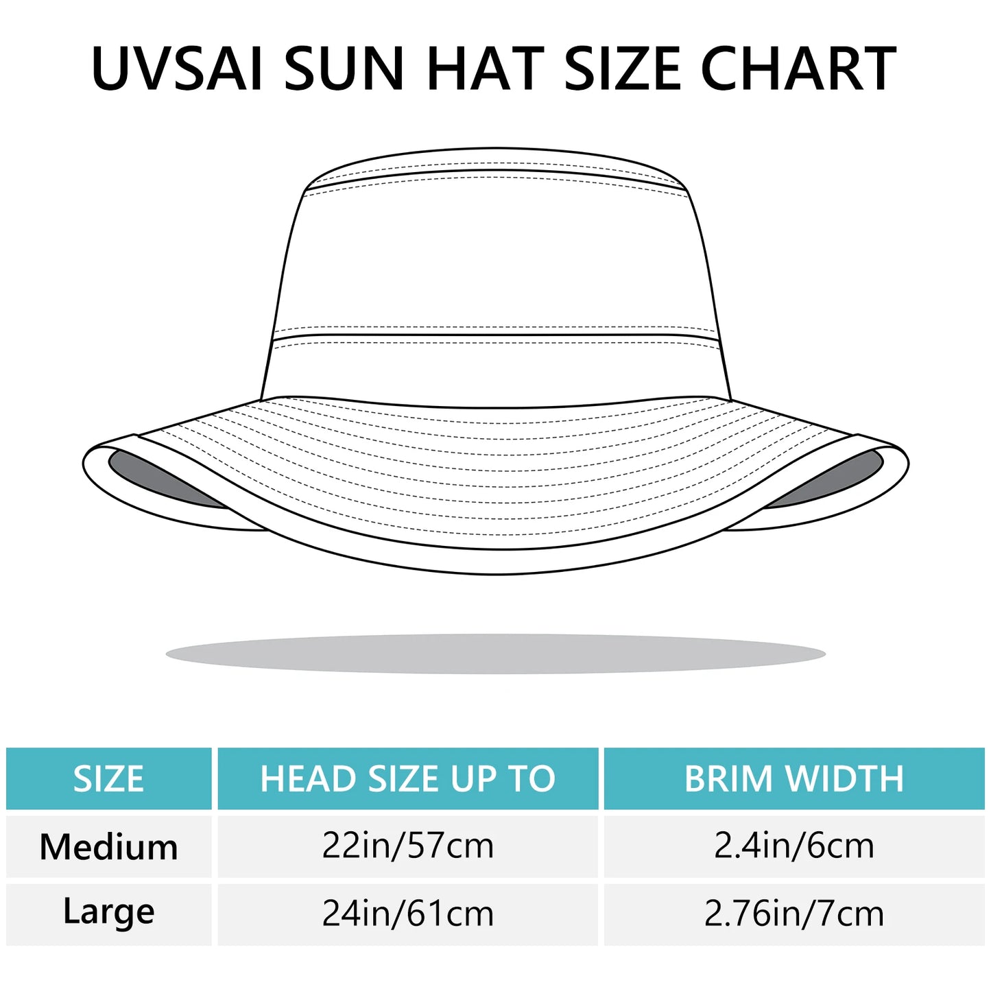 UPF 50 Plus Foldable Sun Hat Patterned Under Brim Bucket Hat for Summer Hiking Fishing Beach Safari for Men and Women