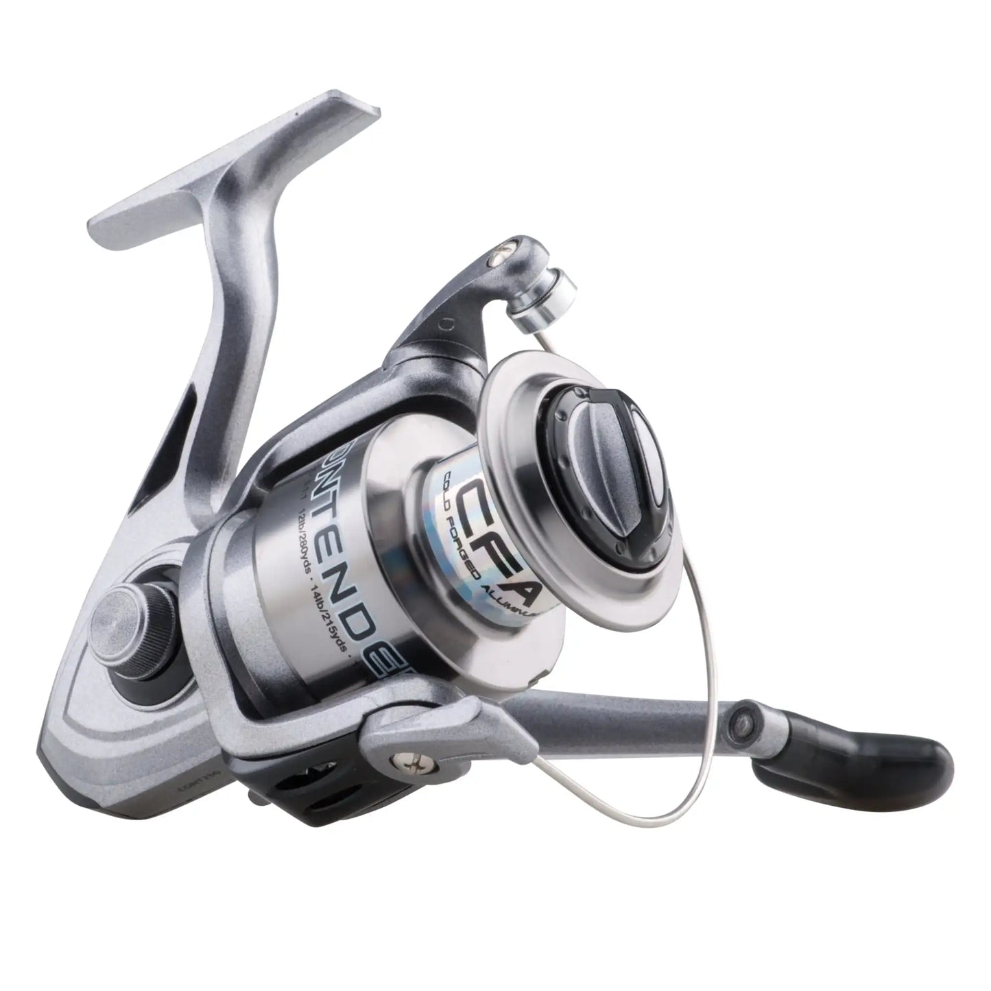 Shakespeare Contender Spinning Fishing Reel with 3 Ball Bearings and Lightweight Graphite Composite