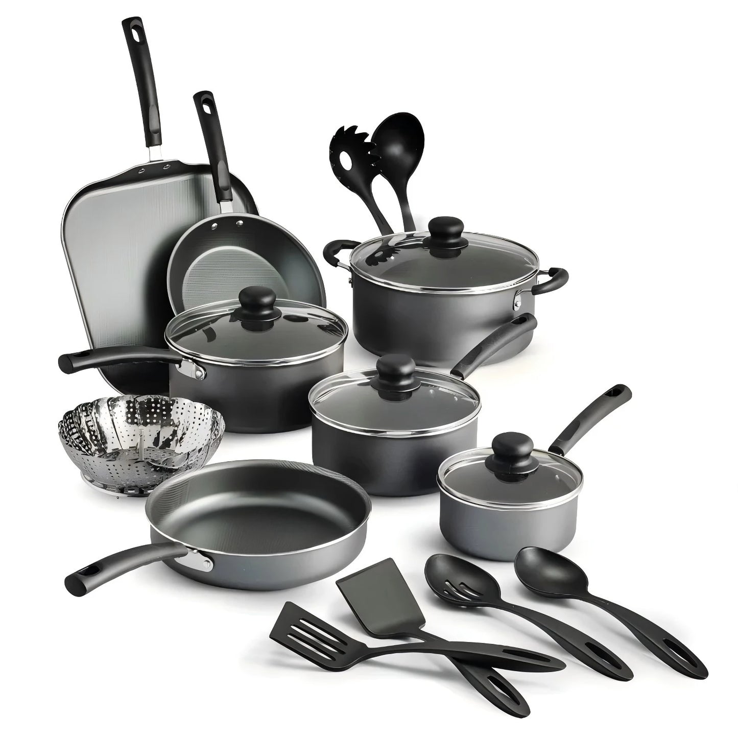 Tramontina PrimaWare 18 Piece Nonstick Cookware Set