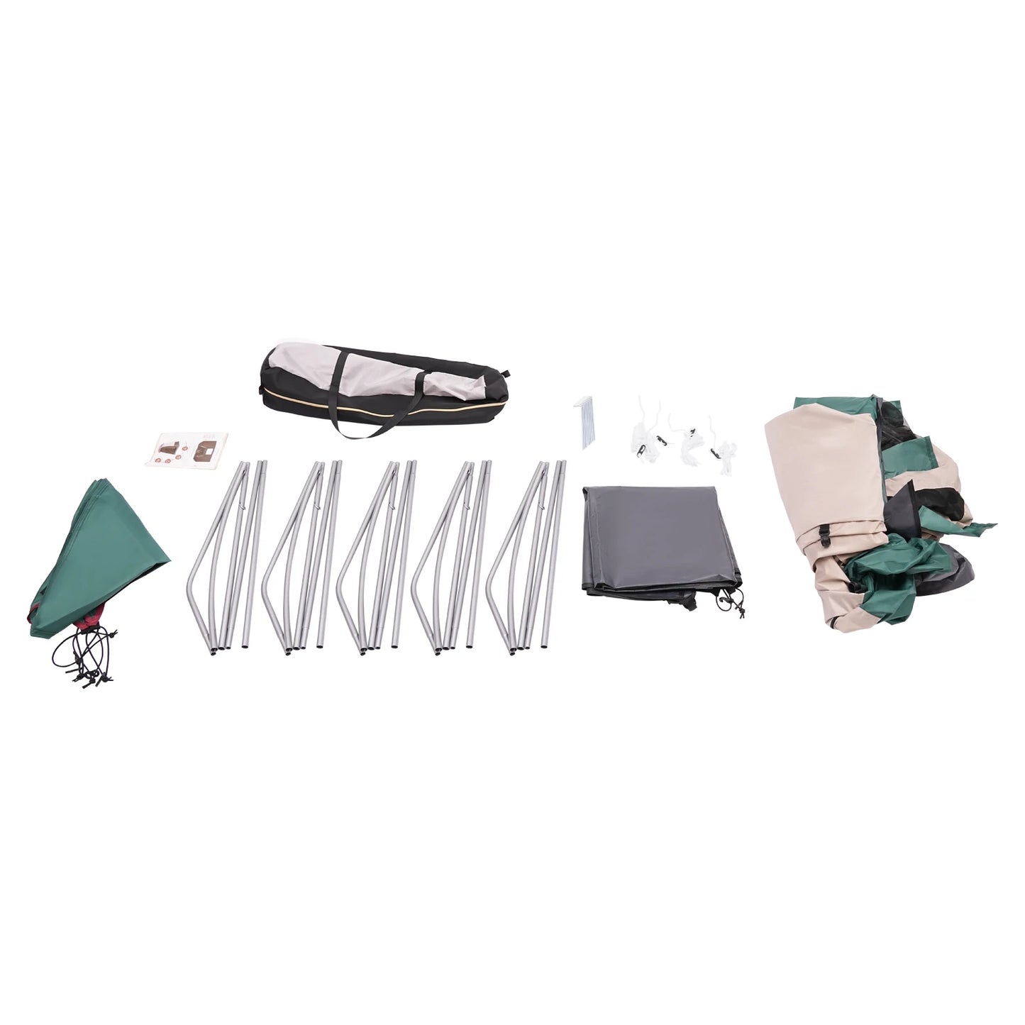 Portable Privacy Shower Tent Outdoor Changing Room Shelter for Camping Hiking Beach Toilet Green