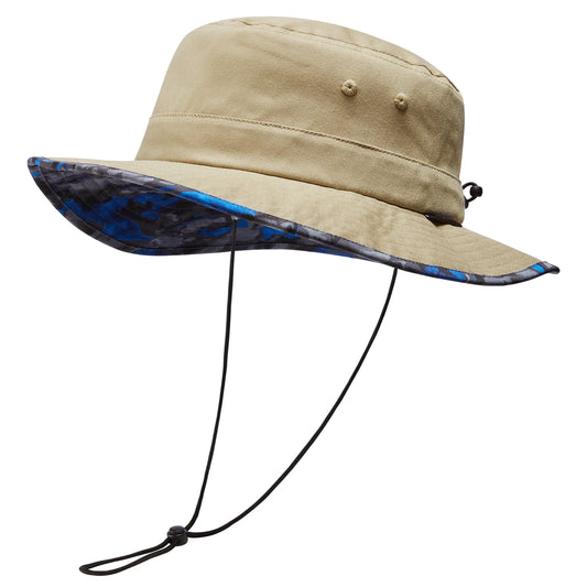 UPF 50 Plus Foldable Sun Hat Patterned Under Brim Bucket Hat for Summer Hiking Fishing Beach Safari for Men and Women