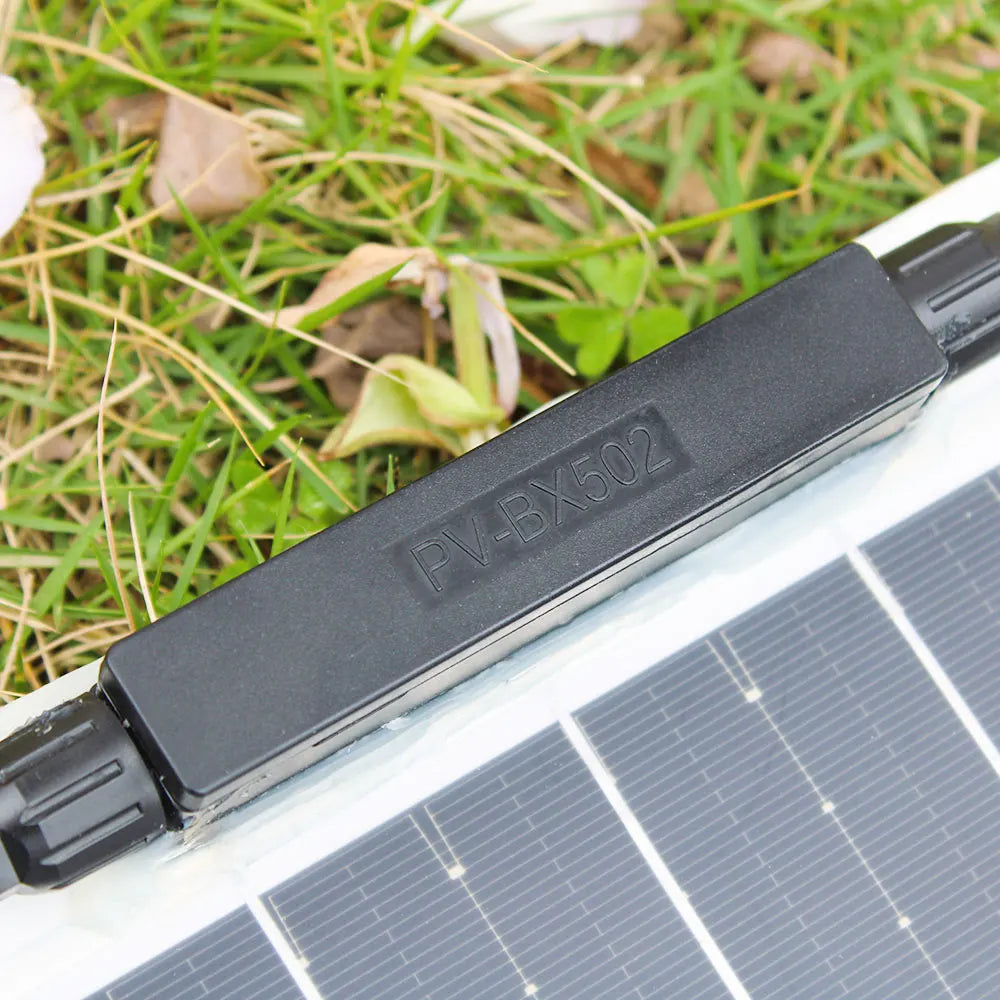 12V Flexible Solar Panel Kit 100W 200W Monocrystalline Waterproof Controller for RV Camping Outdoor