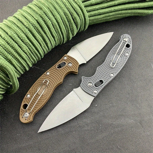 C101 Lock Knife Nylon Fiberglass Handle EDC Multitool Camping Folding Knife Survival Hiking Fishing Utility Tool