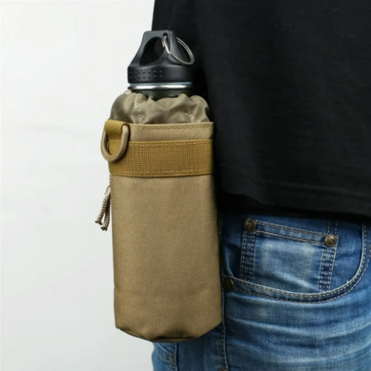 Nylon Outdoor Fishing Special Kettle Tactical Water Bottle Bag Outdoor Sports Water Cup Set