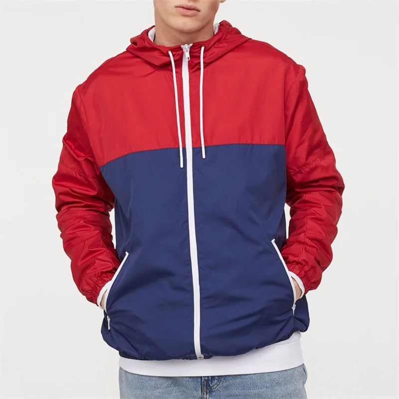 Men's Winter Camouflage Parka Jacket with Faux Fur Hood