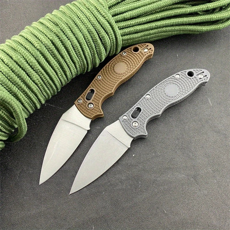 C101 Lock Knife Nylon Fiberglass Handle EDC Multitool Camping Folding Knife Survival Hiking Fishing Utility Tool