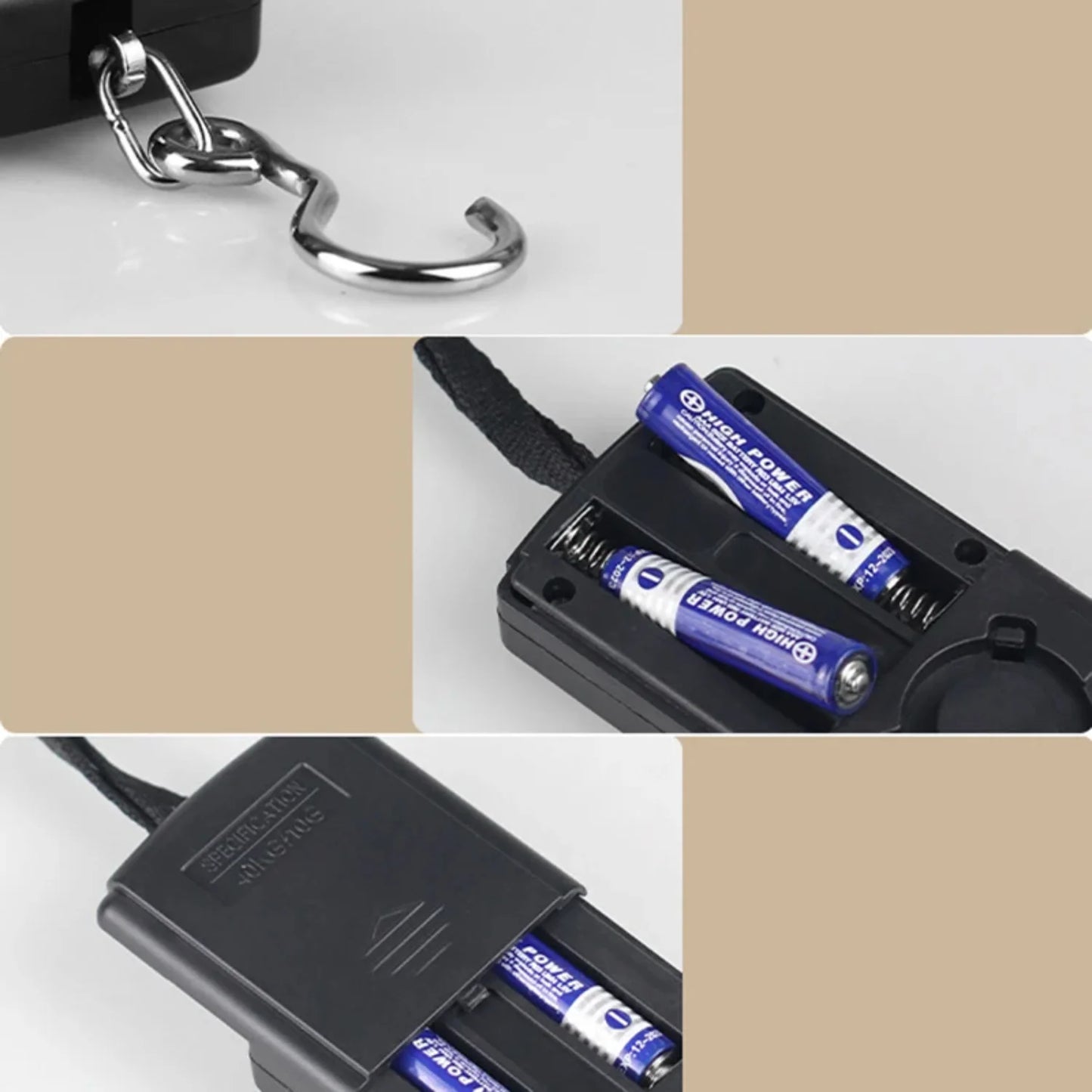 Portable 40Kg 10g Digital Hanging Scale Electronic Fishing Travel Pocket Scale Luggage Weight Tool