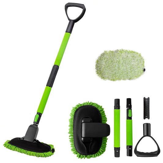 Car Washing Mop Long Handle Replacement Head