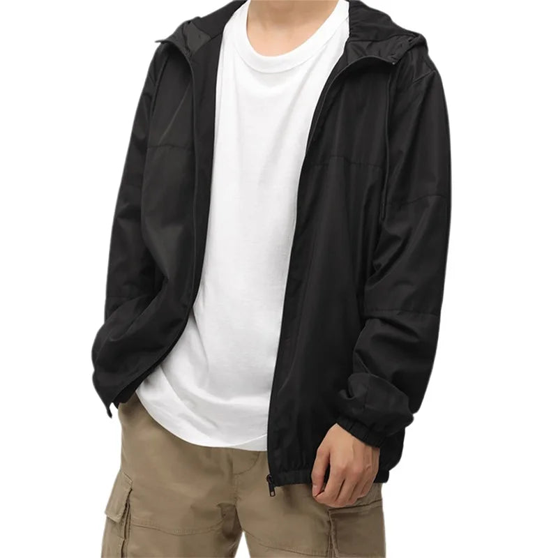 Men's Winter Camouflage Parka Jacket with Faux Fur Hood