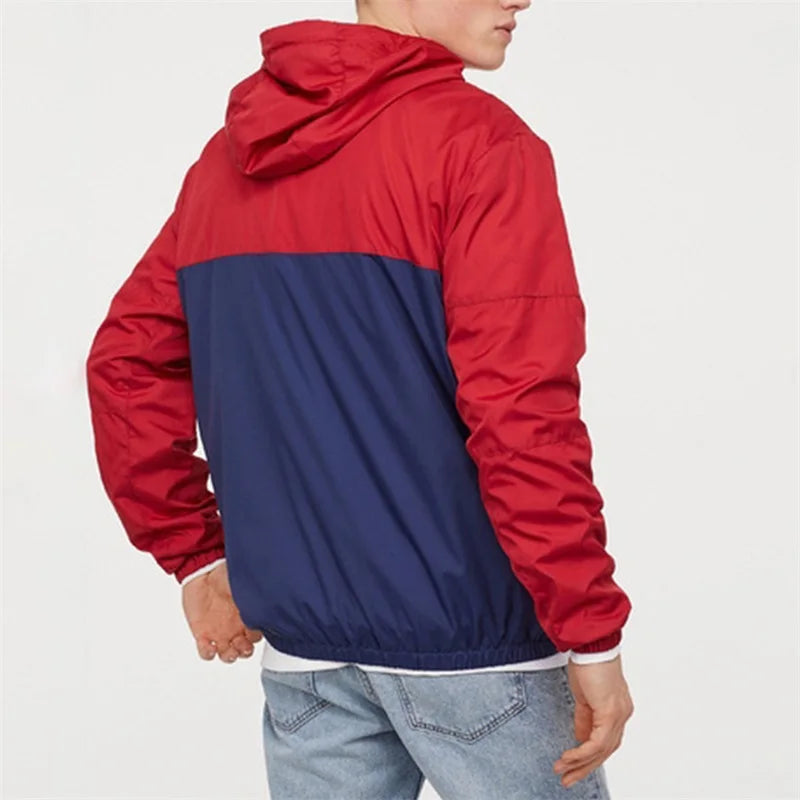 Men's Winter Camouflage Parka Jacket with Faux Fur Hood