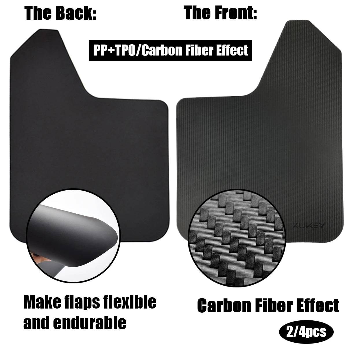Universal Mud Flaps  For most cars light trucks and SUV's