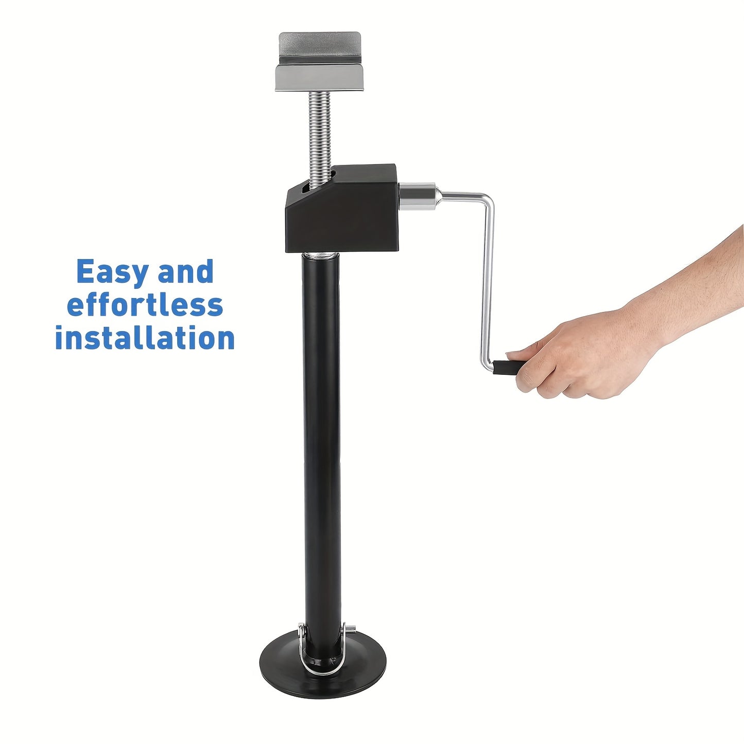 Heavy Duty 5000lbs Quick Lift RV Stabilizer Jacks 2PCS Steel Step Trailer Stand