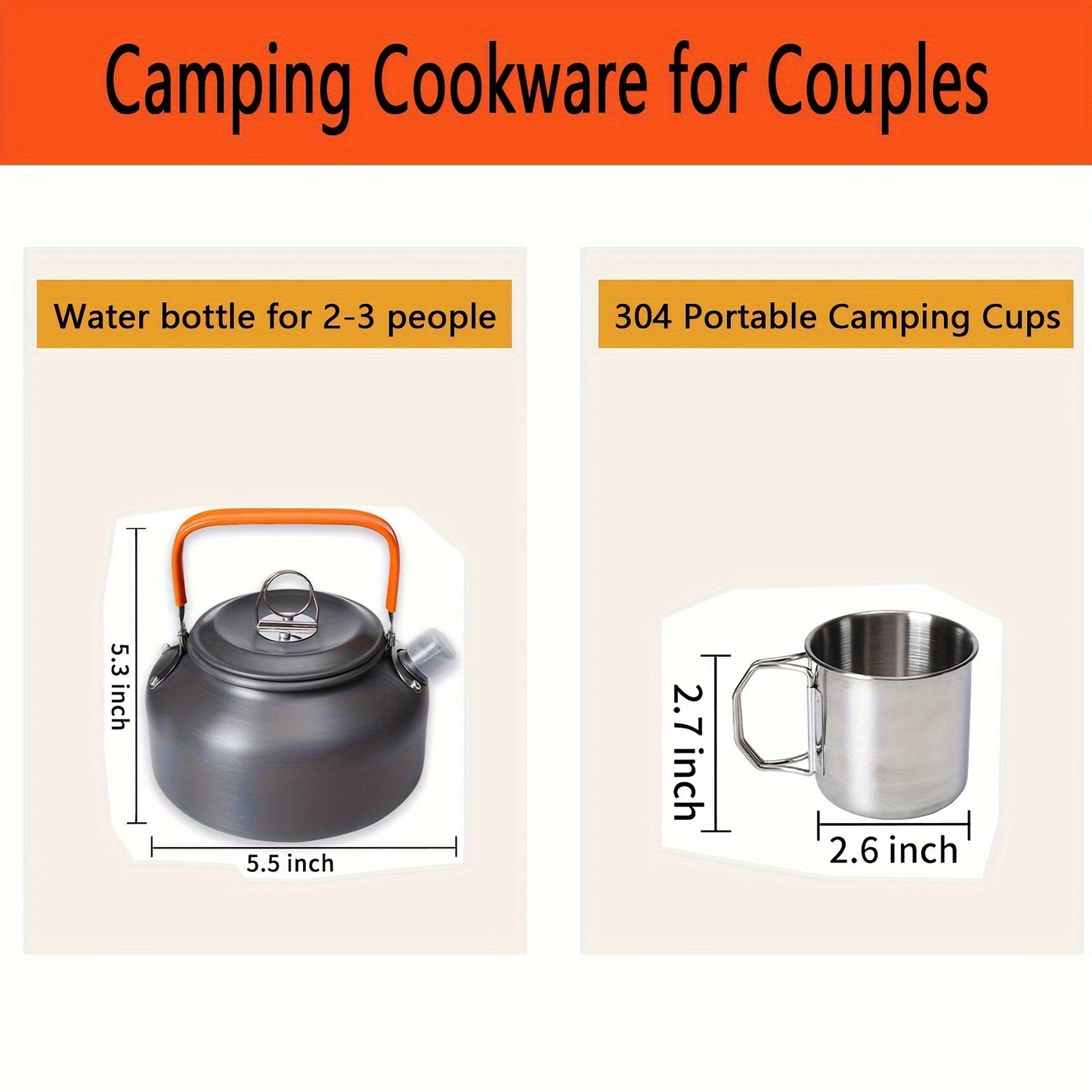 Complete Camping Cooking Set Portable Cookware Kit With Pot Stove And Utensils Essential Gear For Outdoor Survival And RV