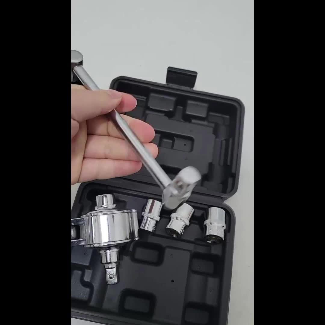 Heavy Duty Torque Wrench and Tire Nut Remover Kit 320NM 1/2 Inch Drive with 17mm 19mm 21mm Sockets Secure Hex Bolt Design for Easy Tire Changing Ideal Garage Tool for Most Vehicles Perfect Father's Day Gift