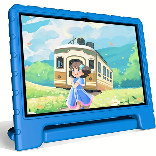 10.1Inch Kids Tablet, 8 (4+4)GB+64GB, Android 14, Wifi, Dual Camera, 1280*800, 6000mAh, Parental Control, Educational, Drop Protection, Google Kids Space, Eye Protection, Best Gift